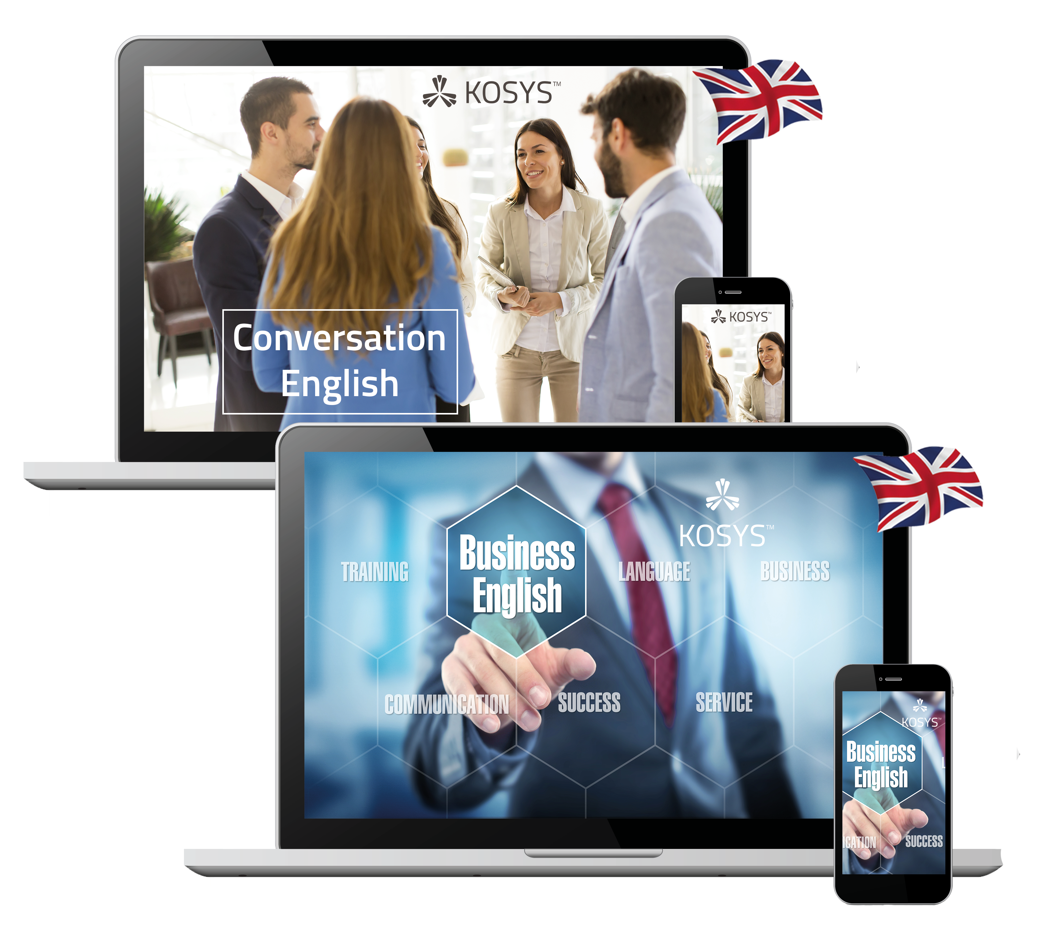 English Conversation Training + Business English (digitales Produkt)